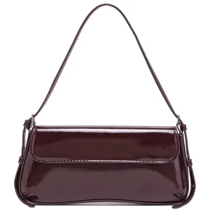 Red Stick Underarm Bag Autumn New Product Fashionable Simple Commuter Flap Retro Shoulder Bag Women Elegant Work Travel Handbags